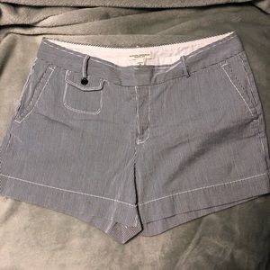 Banana Republic pin striped shorts